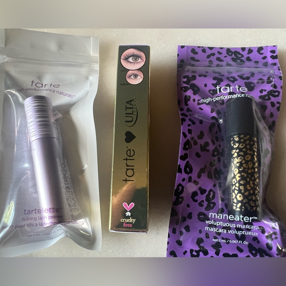 🌟Tarte Tartelette and Maneater Mascara/ Primer Trio